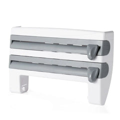 TIEROVA - Tiered Kitchen Wrap Organizer For Clear Counters