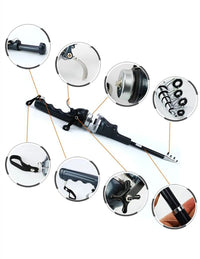 RODVORA - Collapsible Fishing Rod for Easy Travel and Storage