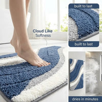Velura™ Cashmere Organic Weave Bath Rug
