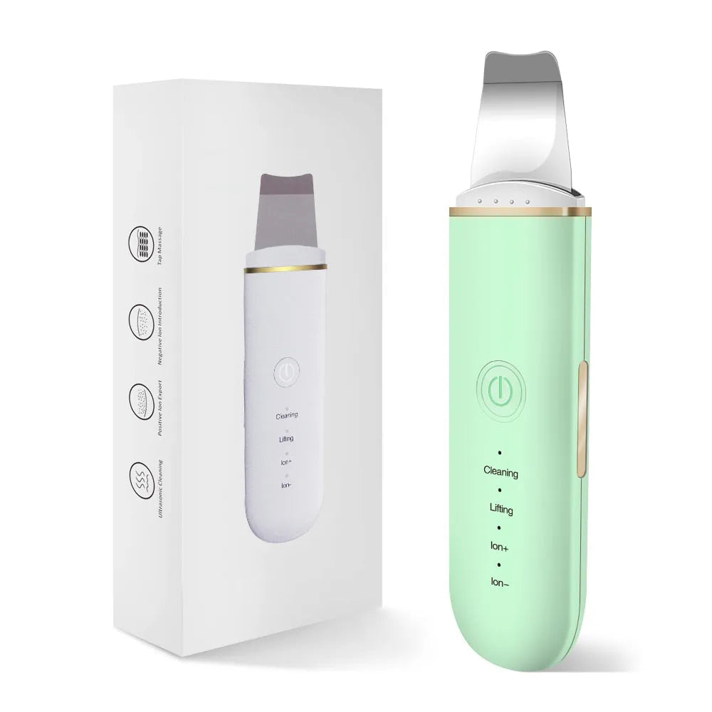 ZELUNEA - Ultrasonic Skin Scrubber for Clearer, Smoother Skin