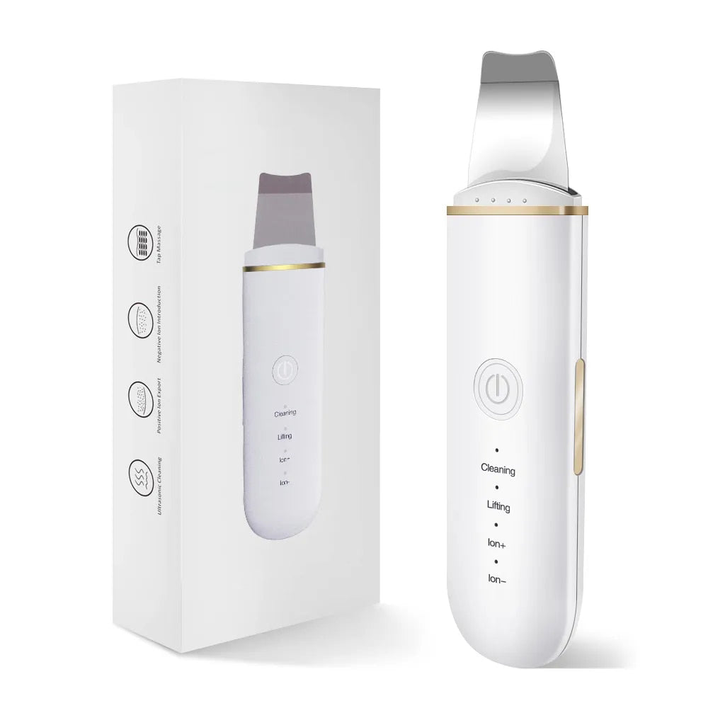 ZELUNEA - Ultrasonic Skin Scrubber for Clearer, Smoother Skin
