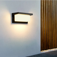 OCS - Pikka Buitenwandlamp met bewegingssensor – Energiezuinige LED-buitenwandlamp voor tuinen en ingangen