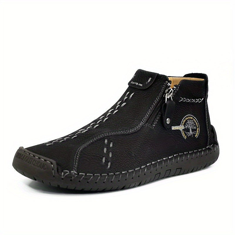 ZELVOR - Vintage Zip-Up Boots for Easy Everyday Wear