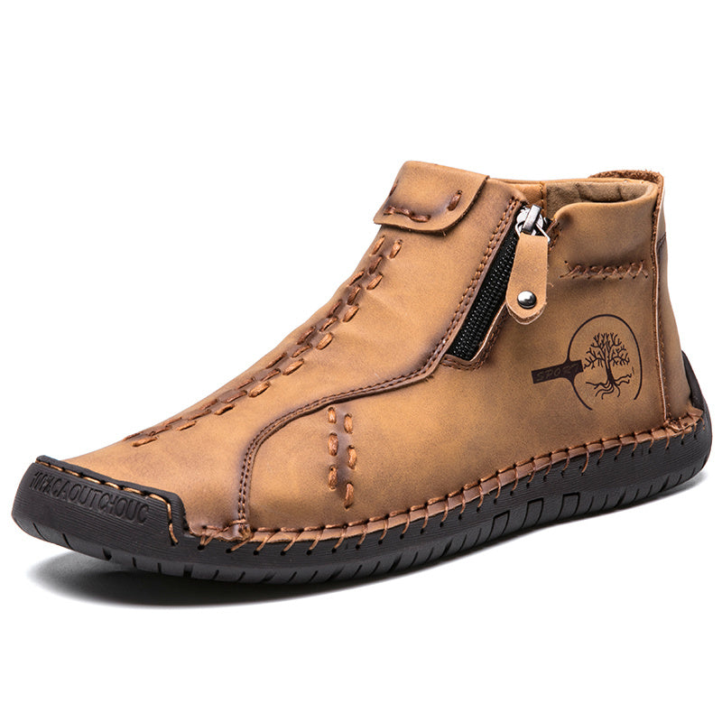 ZELVOR - Vintage Zip-Up Boots for Easy Everyday Wear