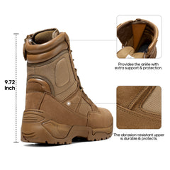 VELDRIK - Waterproof Tactical Boots for All-Day Outdoor Support