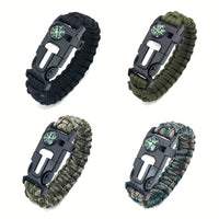 SURVIBRAID – 5-in-1 Survival Paracord Bracelet with Emergency Tools