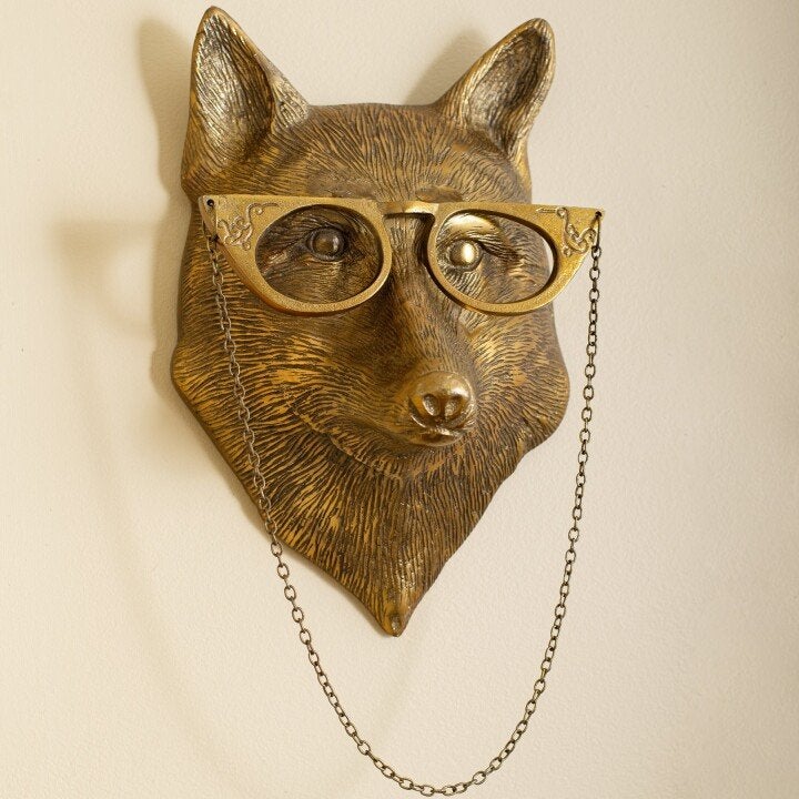 FAUNYRA - Hand-Painted Animal Wall Heads for a Playful Focal Point