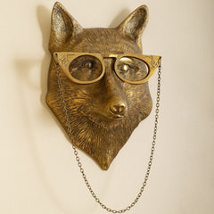 FAUNYRA - Hand-Painted Animal Wall Heads for a Playful Focal Point