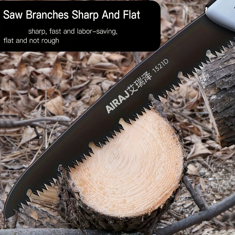 KERVANO - Folding Wood Saw for Controlled Cord-Free Cutting