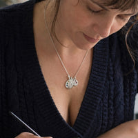 ZIRALUNE - Artist Palette Necklace for Creative Self-Expression
