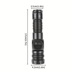 VELQORA - Rechargeable Zoom Flashlight for Hands-Free Repairs