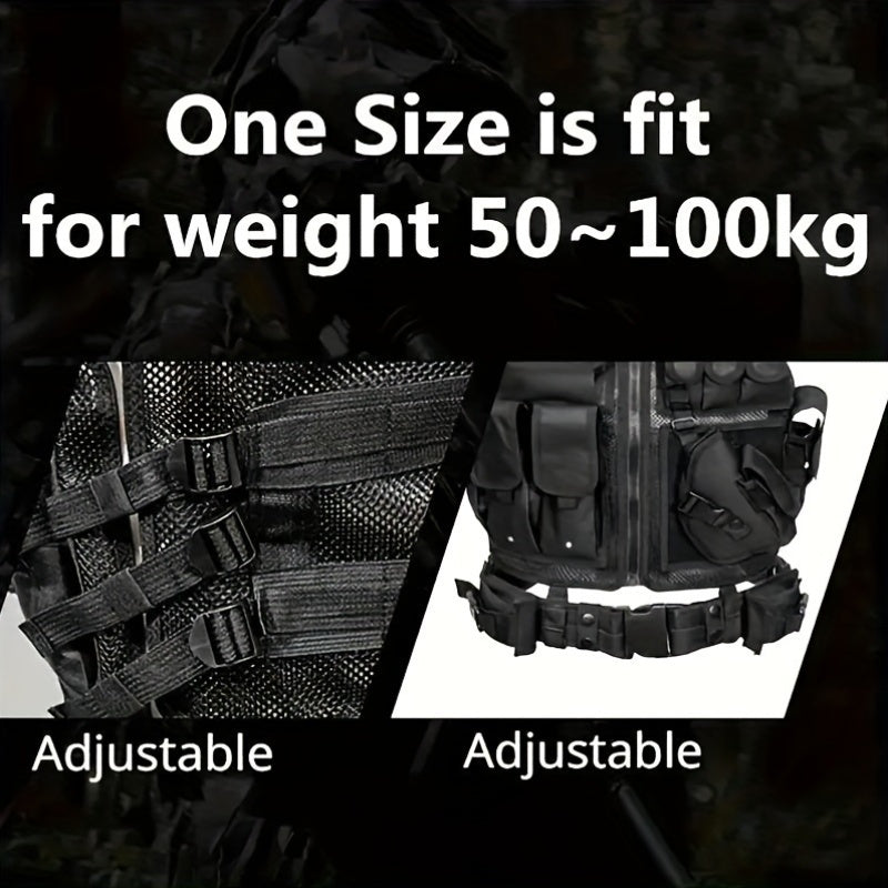 ROVYXA - Breathable Utility Vest for Organized Outdoor Gear