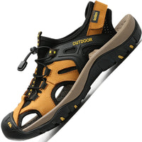 Men'S Sandals for Men Men'S Black Brown Size Summer Shoes Male Hiking Shoe Man Casual