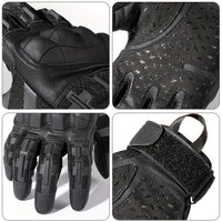 Men'S Hard Shell Protective Gloves, Touch Screen Tactical Gloves, Suitable for Outdoor Sports, Climbing, Hiking, Men And Women, Summer Winter
