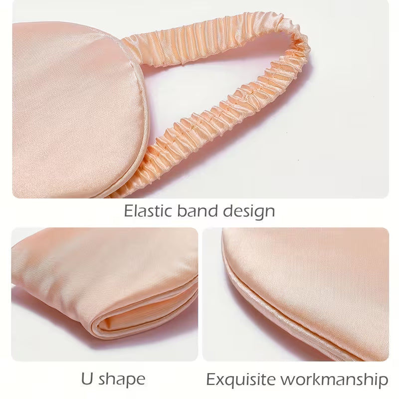 VELUNEA - Silk Sleep Mask For Complete Light Blocking