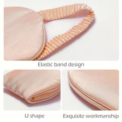 VELUNEA - Silk Sleep Mask For Complete Light Blocking