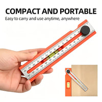 PRECISIO – 3-in-1 Measuring, Marking & Level Tool for Accurate DIY Projects