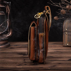 VYRELLO - Leather Waist Pack for Secure Hands-Free Carry