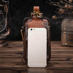 VYRELLO - Leather Waist Pack for Secure Hands-Free Carry