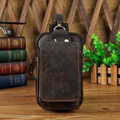 VYRELLO - Leather Waist Pack for Secure Hands-Free Carry