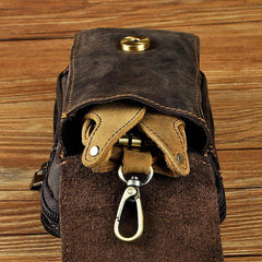 VYRELLO - Leather Waist Pack for Secure Hands-Free Carry