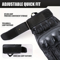 GRIPVORA - Hard-Shell Touchscreen Gloves for Outdoor Protection
