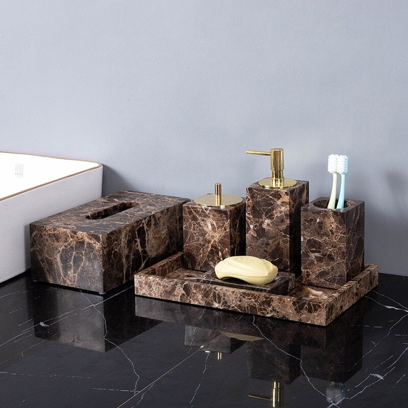 DUSKIVA - Marble Bathroom Accessories for a Refined Vanity