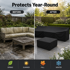 EVERDRAPE - Outdoor Furniture Cover for Year-Round Weather Protection