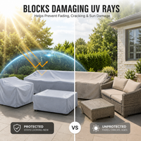 EVERDRAPE - Outdoor Furniture Cover for Year-Round Weather Protection