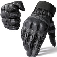 Men'S Hard Shell Protective Gloves, Touch Screen Tactical Gloves, Suitable for Outdoor Sports, Climbing, Hiking, Men And Women, Summer Winter
