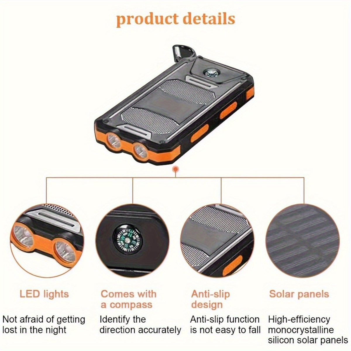 RAYNARO - Solar Power Bank for Reliable Off-Grid Charging
