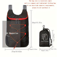 Multi-Functional Outdoor Folding Backpack Portable Mountain Biking Backpack Travel Backpack