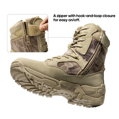 VELDRIK - Waterproof Tactical Boots for All-Day Outdoor Support