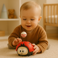 LADIFLO - Floating Ladybird Toy for Early Motor Skills