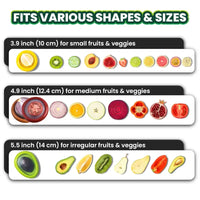 LOCKAFRESH – Silicone Stretch Covers for Fruits, Bowls, and Leftovers