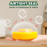 LOCKAFRESH – Silicone Stretch Covers for Fruits, Bowls, and Leftovers