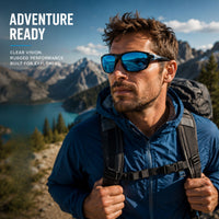GLAREBLOCK – Polarized Sport Sunglasses with UV400 Protection