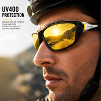 GLAREBLOCK – Polarized Sport Sunglasses with UV400 Protection