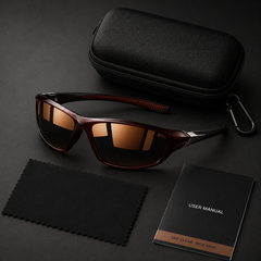 GLAREBLOCK - Polarized Sport Sunglasses for Glare-Free Vision