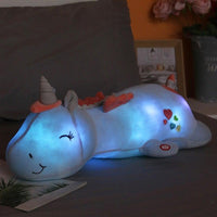 Lunacorn Leuchtendes Einhorn | Kuscheliger Plüschfreund | Regenbogen-LEDs | Perfektes Geschenk für Kinder