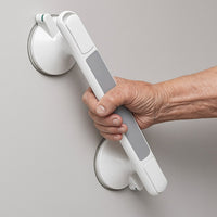 TILVORA - No-Drill Suction Grab Bar for Steadier Bathroom Support