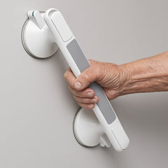 TILVORA - No-Drill Suction Grab Bar for Steadier Bathroom Support