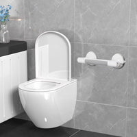 TILVORA - No-Drill Suction Grab Bar for Steadier Bathroom Support