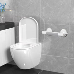 TILVORA - No-Drill Suction Grab Bar for Steadier Bathroom Support