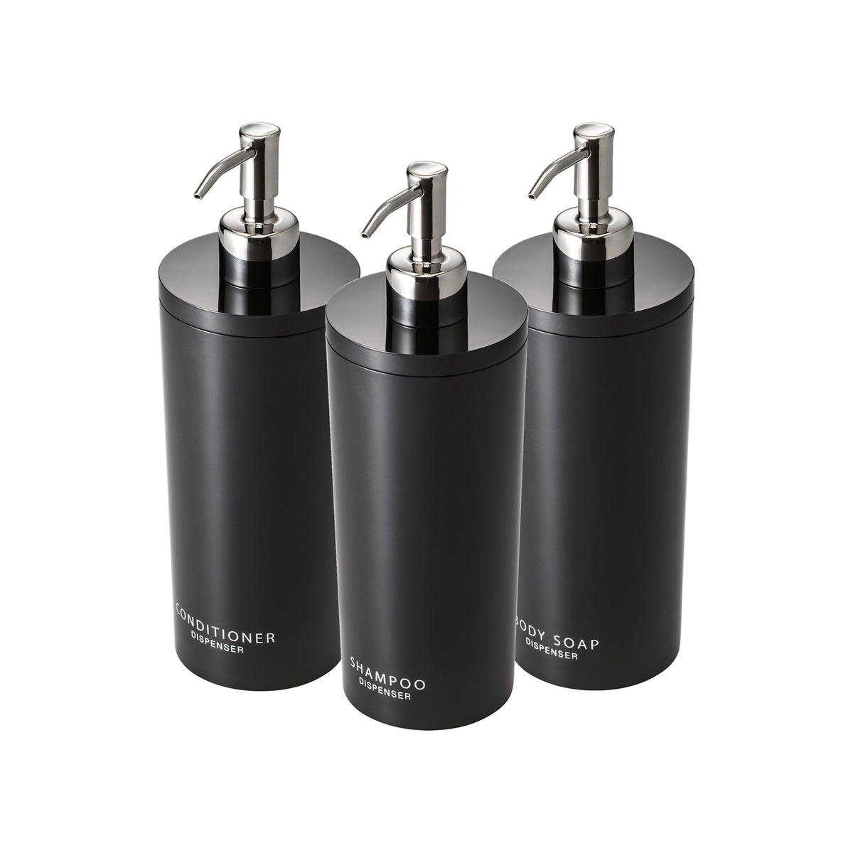 LAVYRA - Round Shower Dispenser Set for a Clutter-Free Bathroom