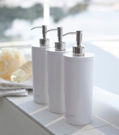 LAVYRA - Round Shower Dispenser Set for a Clutter-Free Bathroom