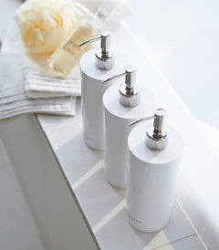 LAVYRA - Round Shower Dispenser Set for a Clutter-Free Bathroom