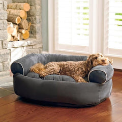 CUSHIVA - Statement Orthopedic Dog Sofa for Restful Joint Support