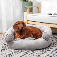 CUSHIVA - Statement Orthopedic Dog Sofa for Restful Joint Support