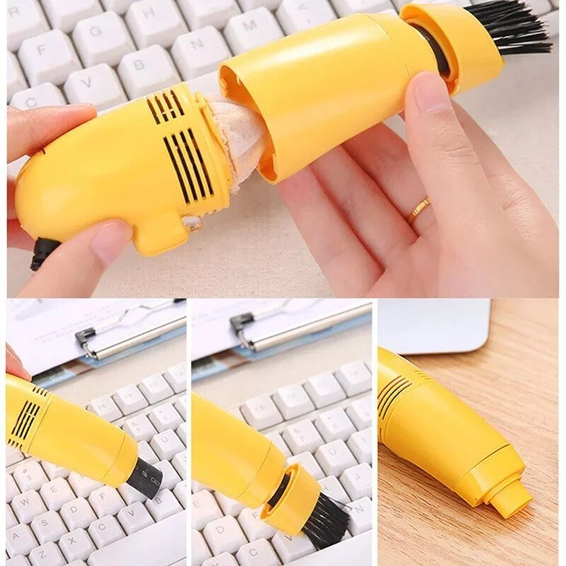 DEBRIVO - Compact USB Vacuum for Dust-Free Devices